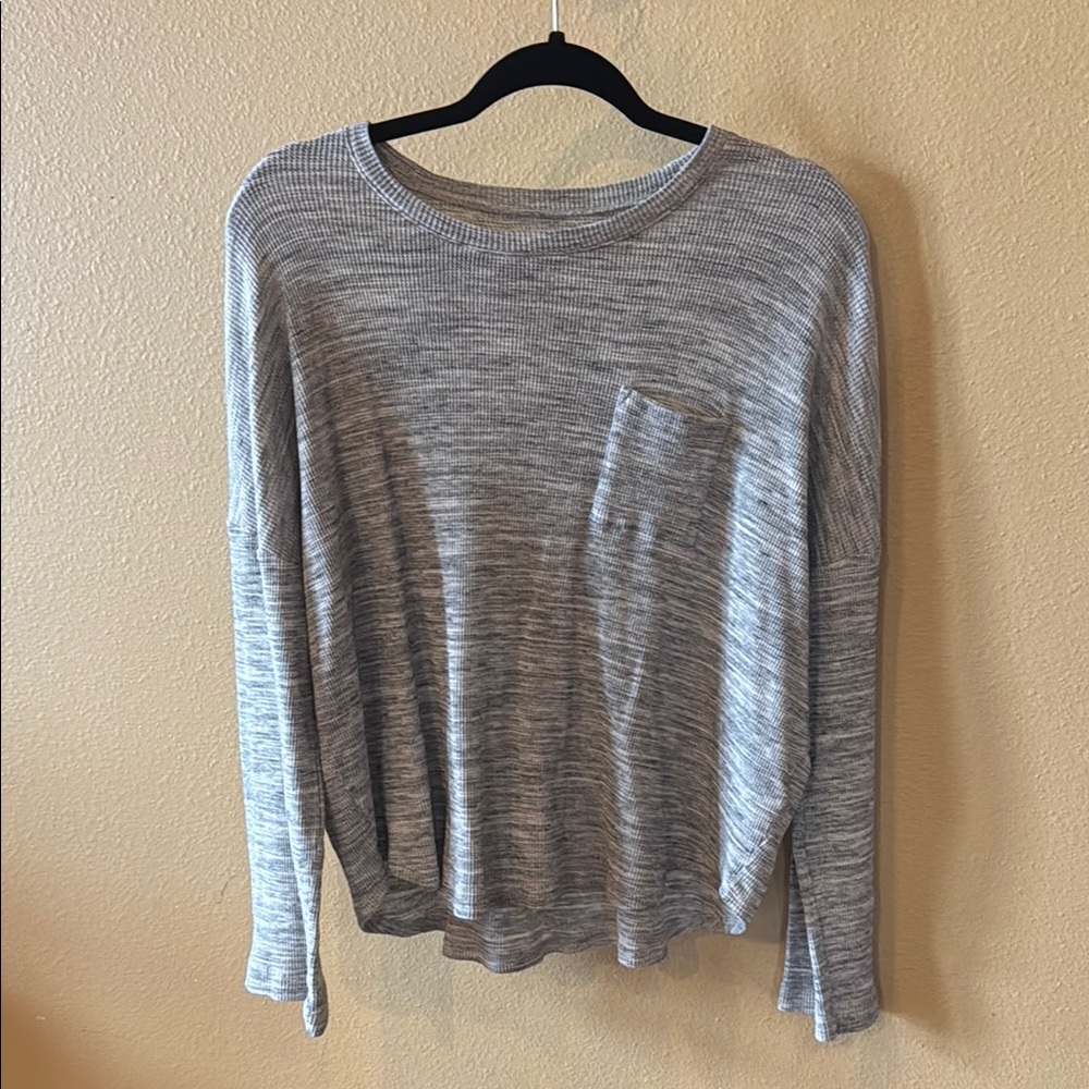 Madewell • Grey Thermal Top
